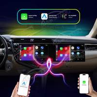 Autoradio 11.5 ''pour Toyota Camry 2018-2020 Android 14 GPS lecteur multimédia Auto sans fil Carplay unité principale HD double écran