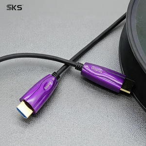 8K 光纤电缆 60Hz 48Gbps 高速 PVC 电缆，适用于电视、PS5、Xbox Series X、电脑显示器、IOS、打印机、麦克风 - Product Image 2