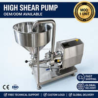 Pompe d'émulsification en ligne pour poudres liquides, mélangeur à cisaillement haute vitesse pour lait, crème et transformation alimentaire