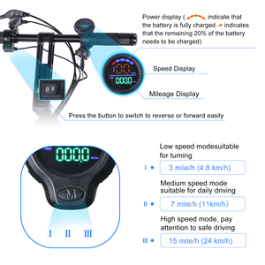 Triciclo Eléctrico TopMate <span class=keywords><strong>ES33</strong></span> 36V Ligero Plegable de 3 Ruedas, Scooter de Movilidad con Batería de Litio Extraíble, Llantas de 8 Pulgadas - Product Image 5