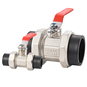 Válvula de Bola Hidráulica de 3 Piezas de Acero Inoxidable para Aplicaciones de Sistemas Hidráulicos Industriales - Product Image 1