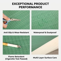 Tapis de protection robuste pour sols, imperméable et anti-peinture, pour la rénovation intérieure des bâtiments