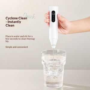 Mini-mousseur à lait électrique et mélangeur pour café, idéal pour les boissons froides et chaudes, batteur à œufs 36V, garantie 4 ans - Product Image 2