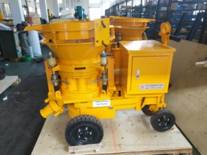 Máquina de Proyección de Concreto Eléctrica PZ-6 con Motor de 5.5KW de Alta Eficiencia, Máquina de Gunitado en Seco, Venta de Fábrica - Product Image 2