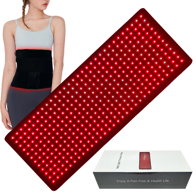 New Design Infrared Red Light Therapy Blanket 660nm 850nm for Body Feet Pain Relief Effective Figure Wrap