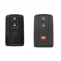 Carcasa de Repuesto para Llave Prius de 2/3 Botones con Llave Plana Compatible con CK TOM-O-11