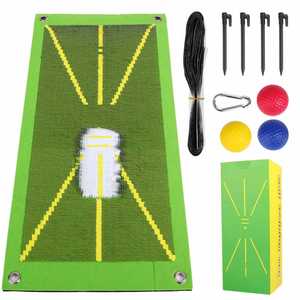 Tapete de Entrenamiento de Golf Portátil Personalizado para Todas las Estaciones, con Detección de Swing y Retroalimentación de Trayectoria - Ayuda de Práctica Premium para Interiores/Exteriores - Product Image 2