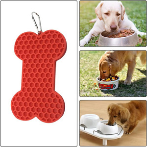 Tapis en silicone pour aliments lents avec ventouses anti-étouffement pour animaux de compagnie, tapis à lécher pour chiens, bol pour animaux de compagnie, vente en gros sur mesure - Product Image 6
