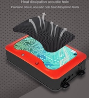 Répulsif alimentée par batterie, mah, répulsif pour animaux, voiture, Rat, ultrasons, LED Flash, souris anti-rongeur