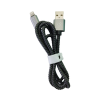 3A Nylon Tressé 2 Mètres Charge Rapide USB Lightning Câble Compatible Téléphones Mobiles Caméras Montres Intelligentes Power Banks 12 Mois