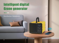 Purificador de Aire Inteligente con WiFi, Generador de Ozono, Eliminador de Olores, Purificador de Aire para el Hogar, Generador de Ozono Portátil