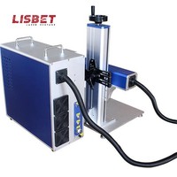 Marqueur laser à fibre haute précision 30W-100W avec scanner Galvo haute vitesse, prise en charge CNC AI/DWG/DST, machine portable de marquage profond sur métal