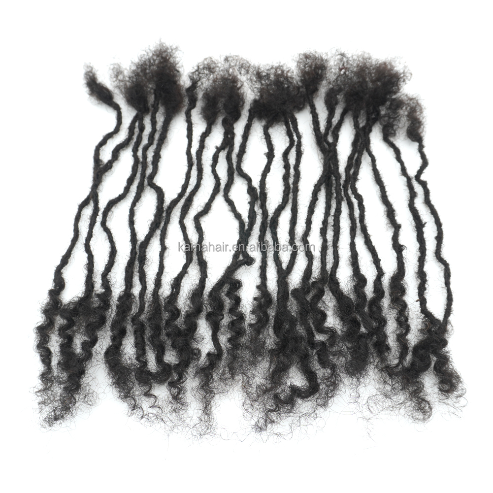 KAMA Indian Hair Remy High Quality Curly Ends Dreadlock Extensions Handmade Customizable Wholesale Detail Section 4