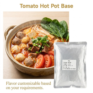 Sauce à base de tomate Jingba, acidité fruitée, légère douceur, assaisonnement doux non piquant, pour plats mijotés, hot pot, cuisine occidentale - Product Image 1
