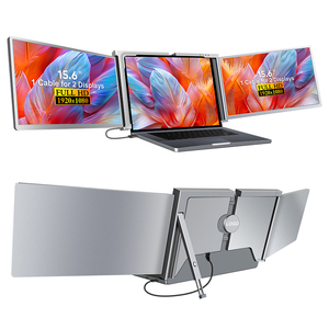 Monitor Portátil Triple S700 de 15.6 Pulgadas 1080P IPS, Extensor de Pantalla USB C para Laptop, Ideal para Negocios, Juegos, Gran Venta - Product Image 1