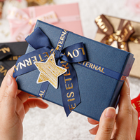 Boîtes en papier rigides pour bonbons et chocolats, avec couvercle élégant à ouverture facile, pour emballages cadeaux