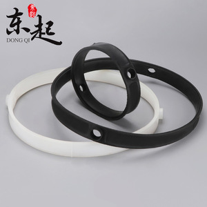 Joint d'étanchéité pour vanne papillon pneumatique, en caoutchouc silicone résistant aux hautes températures, avec bride résistante à l'usure pour siège de vanne - Product Image 2
