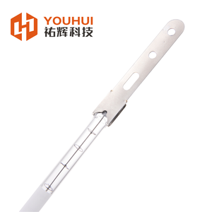 Nửa mạ trắng đèn hồng ngoại nhựa thổi chai máy ống sưởi ấm thạch anh <span class=keywords><strong>Halogen</strong></span> đèn ống - Product Image 4