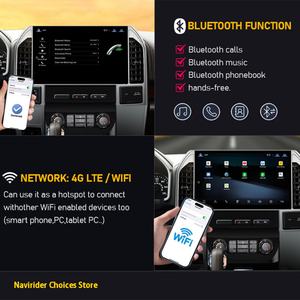 Qualcomm 685 for Ford Raptor F150 F250 F350 F450 2015-2019 14.6" <b>Android</b> Screen GPS Navigation Carplay Multimedia Video Player - Product Image 2
