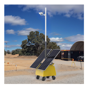 Tất cả-trong-một công nghiệp lai năng lượng mặt trời sao lưu Máy phát điện Lithium Ion năng lượng Hệ thống lưu trữ khẩn cấp điện Trailer giám sát - Product Image 3