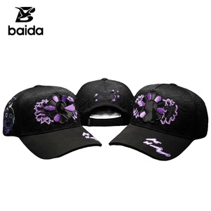Gorras G5 Common Suede Unisex Curved Brim Adjustable Baseball Cap Dobby Street Style Sporty 5-Panel Letter Embroidery Xcaps - Product Image 1