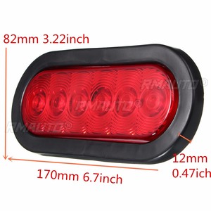 2 pièces Feux arrière LED 12V pour remorque, camion, poids lourd, tracteur, bus, caravanes - Product Image 6