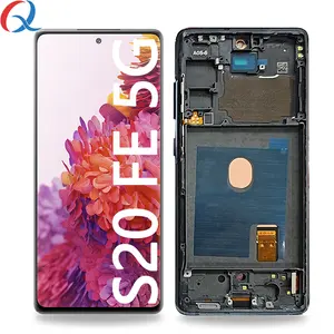 Samsung s20 fe lcd pantalla for s20feディスプレイ携帯電話Lcd for Galaxy samsung s20 fe5g画面交換