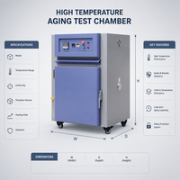 Cámara de Envejecimiento Programable de Alta Temperatura, Horno de Prueba Personalizado para Comprobación de Fiabilidad de Semiconductores, Circuitos Integrados y PCB