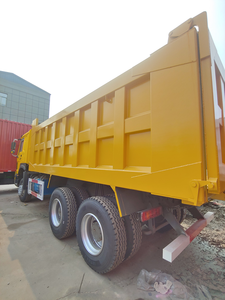 Camion benne gris 8x4 très demandé, moteur Weichai, boîte de vitesses FAST, Euro 3, capacité 31-40T pour le transport de sable/gravier et la construction routière - Product Image 3