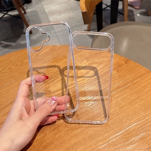 เคสอะคริลิคสำหรับ iPhone 15 16 17 Pro Max Space เคสโทรศัพท์มือถือแบบนิ่ม TPU ใส กันกระแทก รุ่น 13 14 Pro - Product Image 2