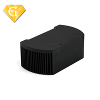 Dissipateur thermique en aluminium pour contrôleur de puissance Dissipateur thermique à plaque en aluminium pour phare à LED Dissipateur thermique à profil en aluminium