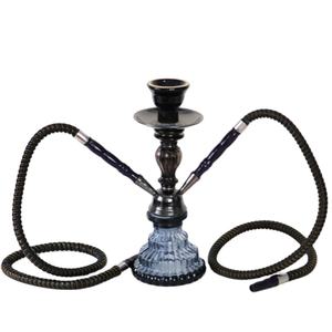 Cachimba de Vidrio Personalizada de Estilo Árabe Esmerilado de Diseño Exquisito y Económico, Venta Caliente 2025, Marca JC, Venta al por Mayor - Product Image 1