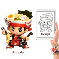 Figurine d'art en PVC Weimeitoy ODM Factory Custom Ramen Chef, jouet 3D sur le thème de la restauration, cadeau IP de dessin animé