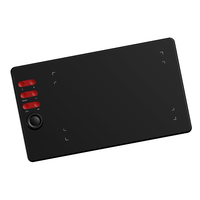 Tablette de dessin USB économique de niveau débutant, modèle Kstar Q5, design minimaliste blanc, compatible avec le télétravail, stylet 5080 LPI