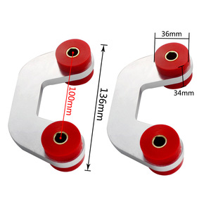 Poyracing - Barra de Unión del Brazo Oscilante Delantero de Poliuretano para Subaru Impreza WRX 93-07, Forester 98-02, Legacy 93 - Product Image 2