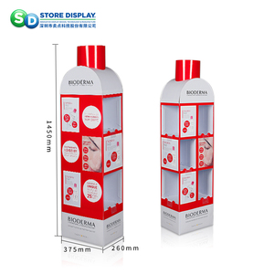 Chất lượng cao siêu thị Rack hiển thị, các tông Tầng Kệ trưng bày cho mỹ phẩm, nước hoa đóng chai - Product Image 5