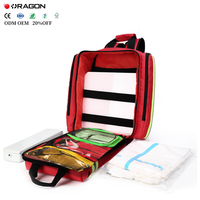 Meilleure vente de sac à dos de premiers soins d'urgence SOS en plein air de haute qualité Kit de traumatologie pour camping randonnée voyage