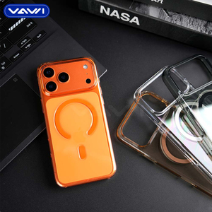 เคสใสคุณภาพสูง VAWI C003 สำหรับ <span class=keywords><strong>iPhone</strong></span> <span class=keywords><strong>11</strong></span>/12/13/14/15/16/17 <span class=keywords><strong>Pro</strong></span> Max เคสแข็งแม่เหล็กกันกระแทกสำหรับ Samsung - Product Image 3