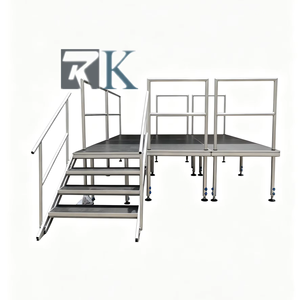 Adjustable <b>Stage</b> Outdoor Mobile <b>Stage</b> Fast Setup Aluminum Truss Design Wedding Event Portable Show Concert - Product Image 1