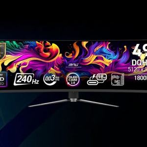 MSI 49 pulgadas MPG 491CQPX Dual-QHD Ultra-Wide Monitor DE JUEGOS DE LA QD-OLED 240Hz - Product Image 5