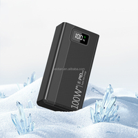 Paket Baterai Eksternal 50000mAh 20W Pengisian Cepat Power Bank dengan Layar Digital LED untuk Perjalanan