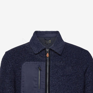 Chaquetas de lana de secado rápido para hombre, nuevo servicio OME, diseño personalizado de talla grande, tela de lona de alta calidad, logotipo personalizado informal - Product Image 6