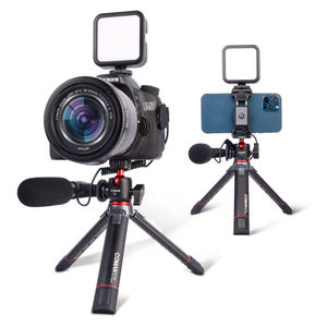 Mini trépied pour appareil photo avec rotule à 360 degrés et griffe froide, <span class=keywords><strong>petit</strong></span> bâton à selfie extensible, trépied de table pour appareil photo <span class=keywords><strong>iPhone</strong></span> - Product Image 2