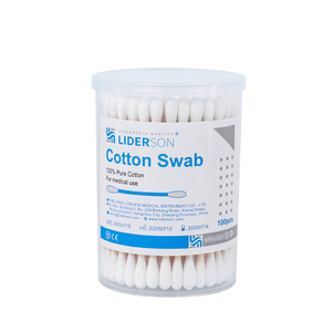 Hisopos Médicos Desechables de Algodón Natural para Limpieza Diaria o Uso Médico, Venta al Por Mayor de Fábrica - Product Image 5