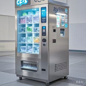 Hot-bán tùy chỉnh tự phục vụ Ice Maker Máy bán hàng tự động Ice Máy bán hàng tự động với Vận chuyển nhanh chóng - Product Image 5