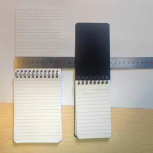 Kích Thước Tùy Chỉnh Pocket Mini Notepad Đá Giấy Tất Cả Các Thời Tiết Không Thấm Nước Hàng Đầu Xoắn Ốc Máy Tính Xách Tay