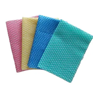 Factory Super Absorbent Spunlace Nonwoven Disposable Dish Cloth
