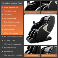Fauteuil de massage électrique avec structure robuste et style classique stable, chauffage intégral du corps, bien-être quotidien
