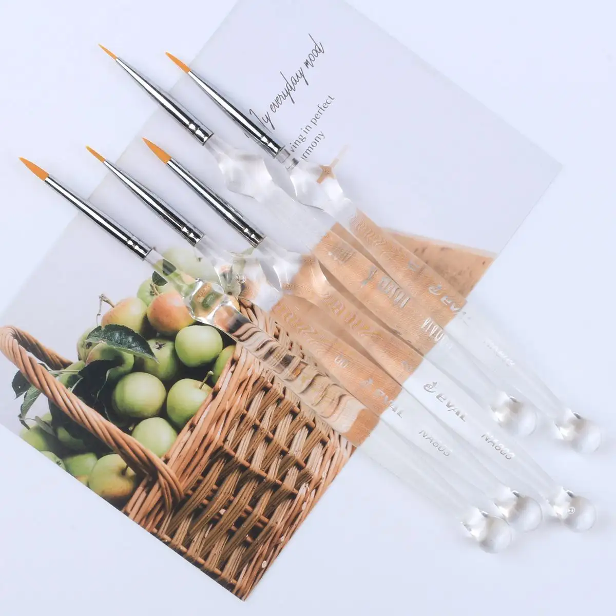 Yihuale Nylon Miniature Thin Hook Line Pen Fine Hand Artist Paint Brush Watercolor Painting Brush