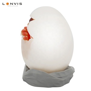 Creative Dinosaur <strong>Eggs</strong> 3D Night <strong>Lights</strong> 3D Dinosaur Lamp Multi-colors Remote Control 16 LED Colors Rechargeable Dinosaur Lamp - Product Image 6